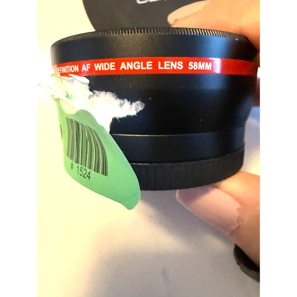 Ritz Gear Series High Definition 0.43Xx 58MM High-Definition Wide Angle Lens - Picture 1 of 4